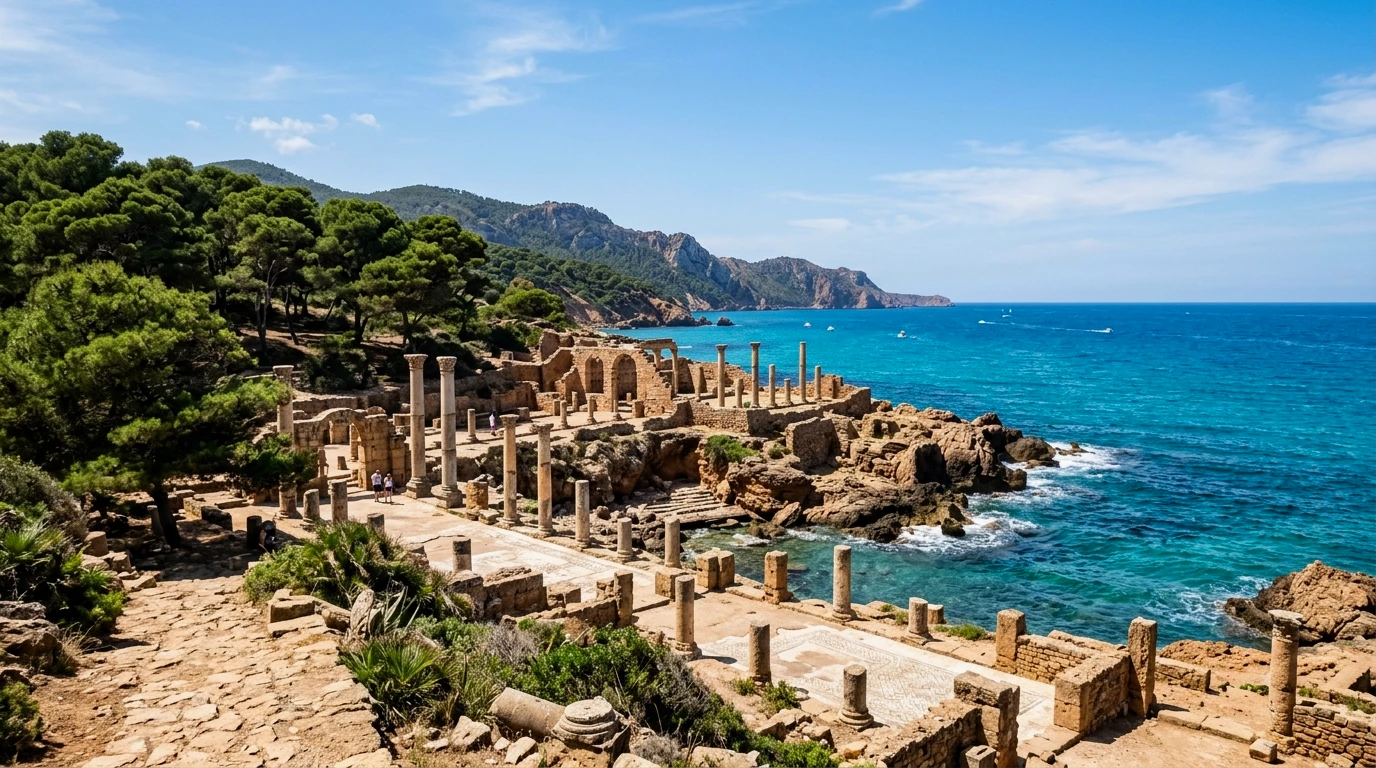 Patrimoine antique et littoral d'Algérie — Cité antique de Tipasa